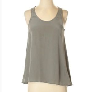 Everlane Gray Silk Tank Top - Size XS